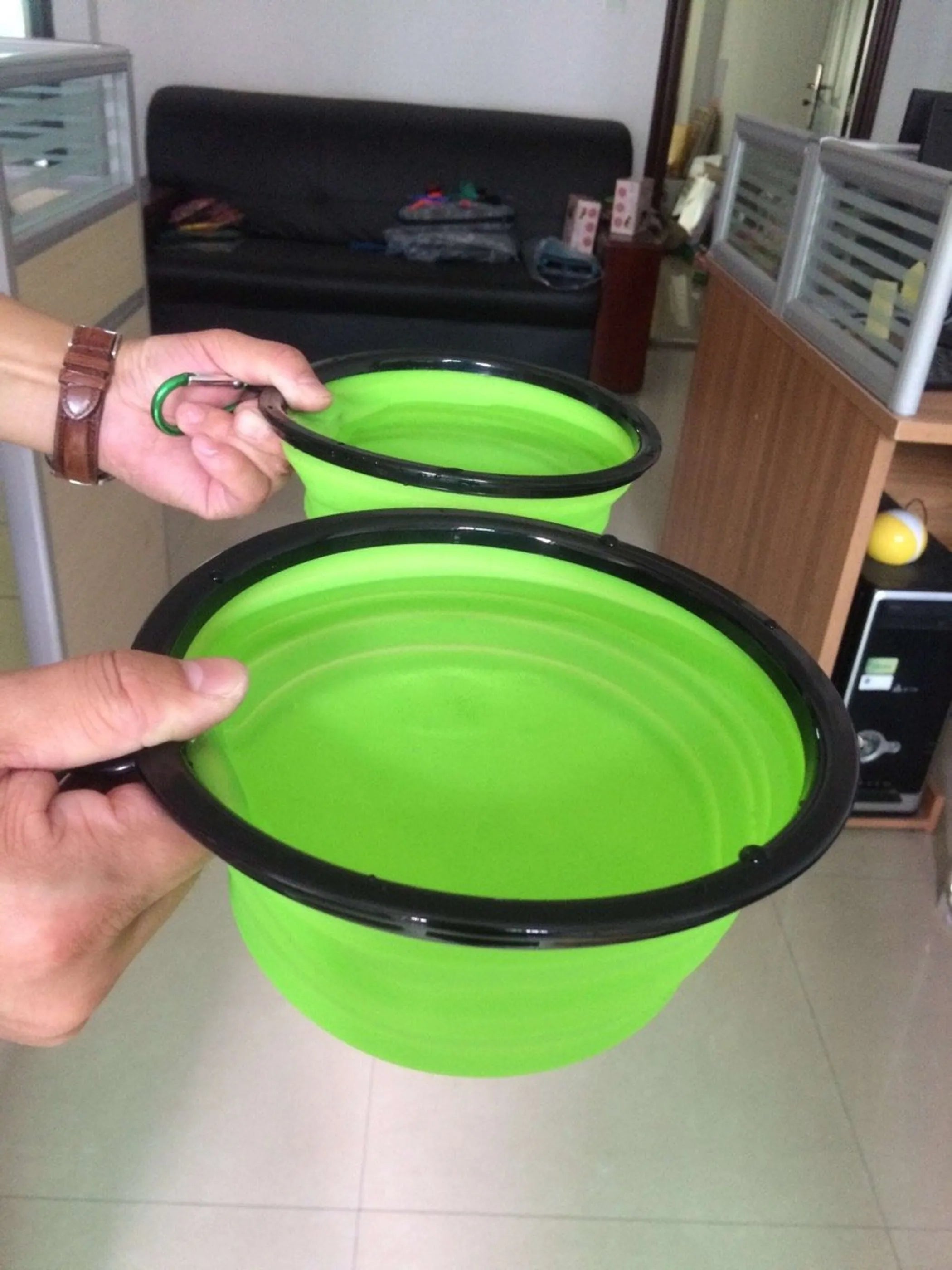 Collapsible Silicone Travel Bowls