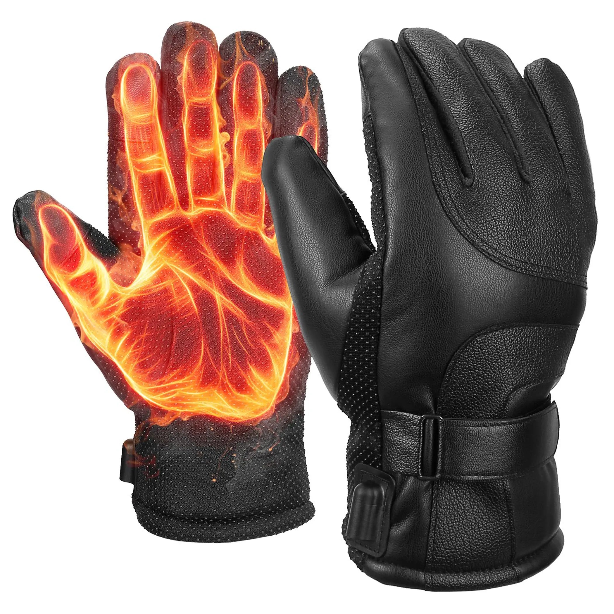 Rechargeable Heated Gloves – Touchscreen-Friendly Winter Gloves for Warm Hands Outdoors