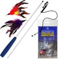 Pet Fit For Life Cat Feather Wand Toy