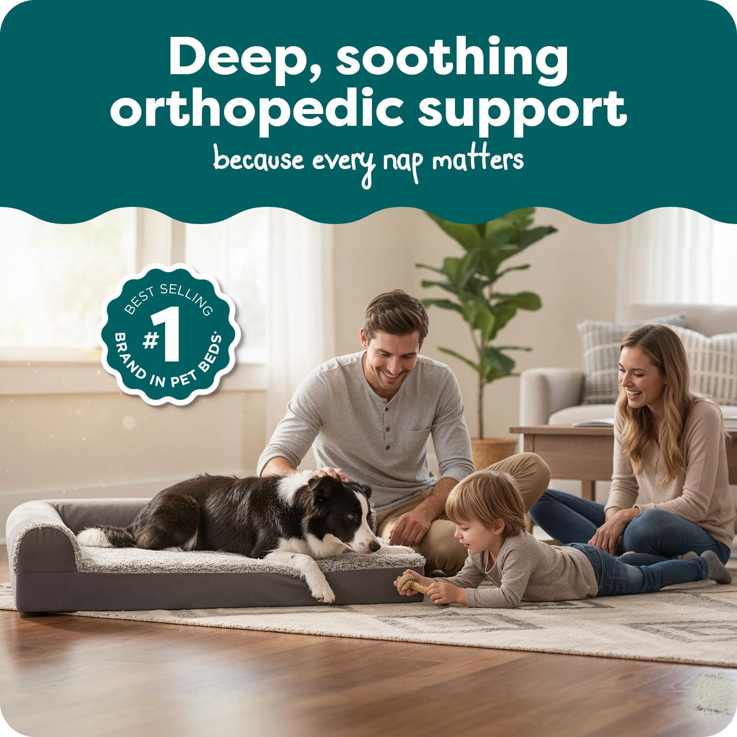 Furhaven Orthopedic Dog Bed