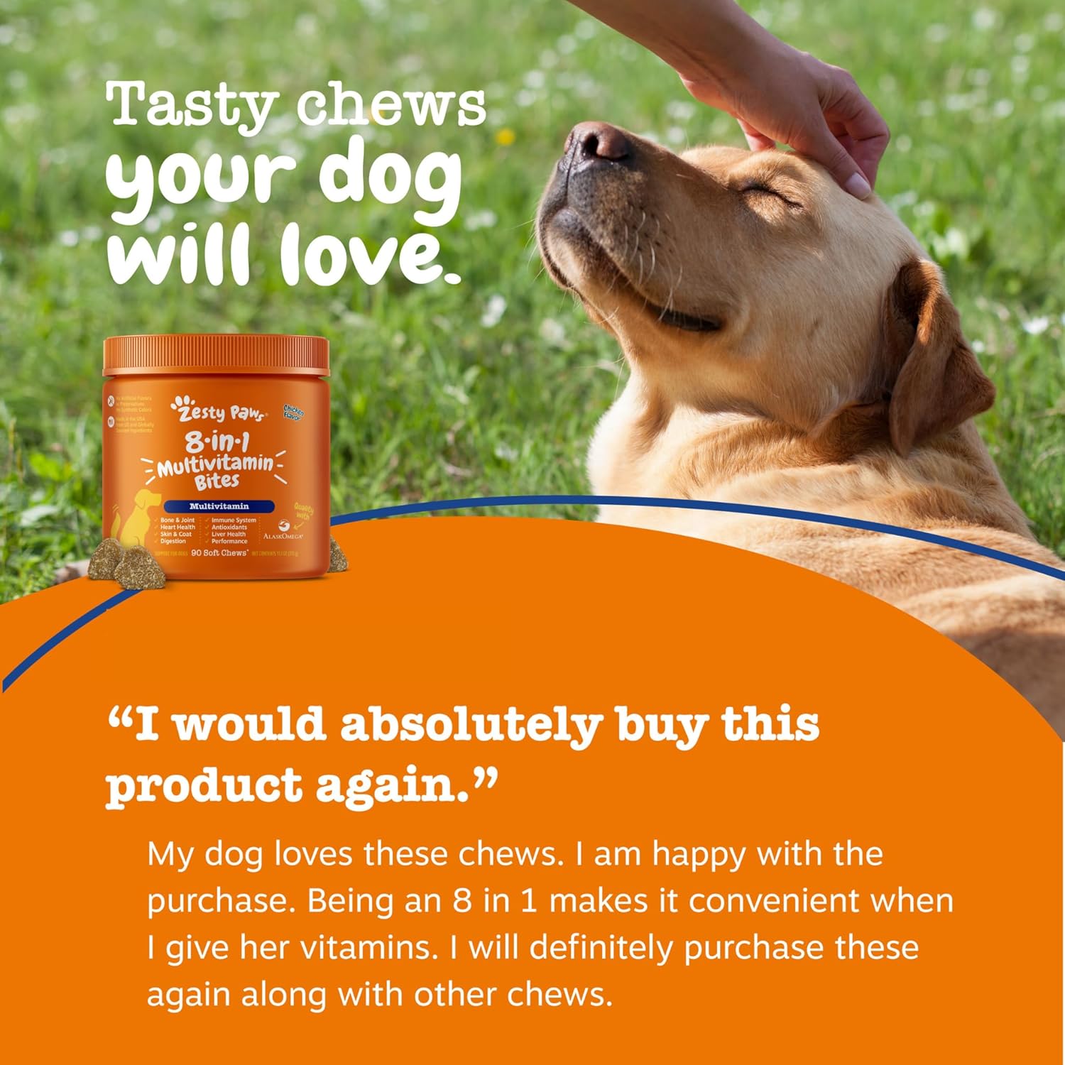 Zesty Paws Multivitamin Chews for Dogs